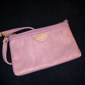 Jessica Simpson purple wristlet